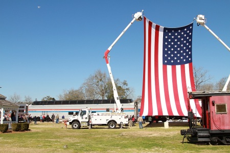 A show of patriotism at Chipley.